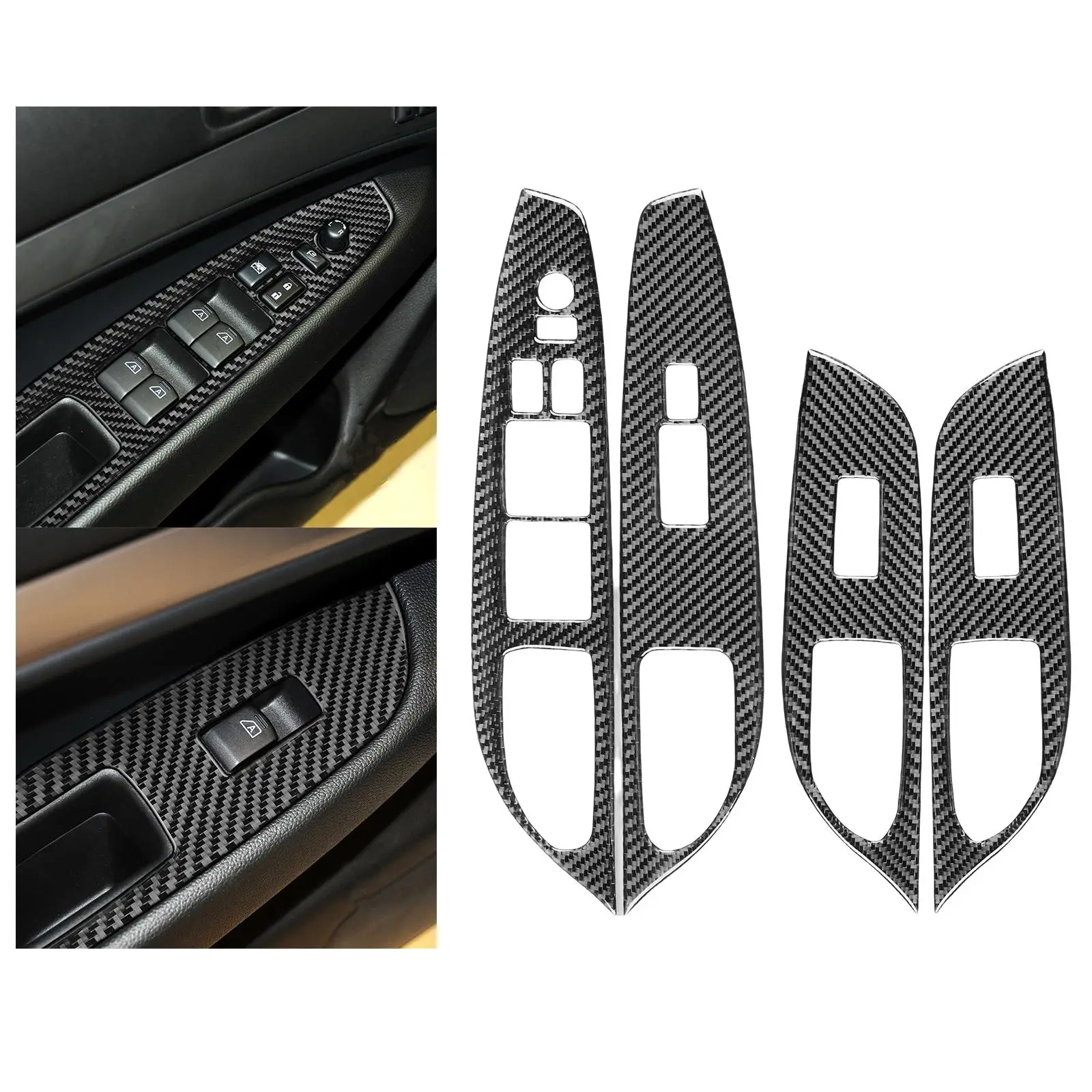 

4 шт. крышка рамы оконного выключателя для простой установки G37