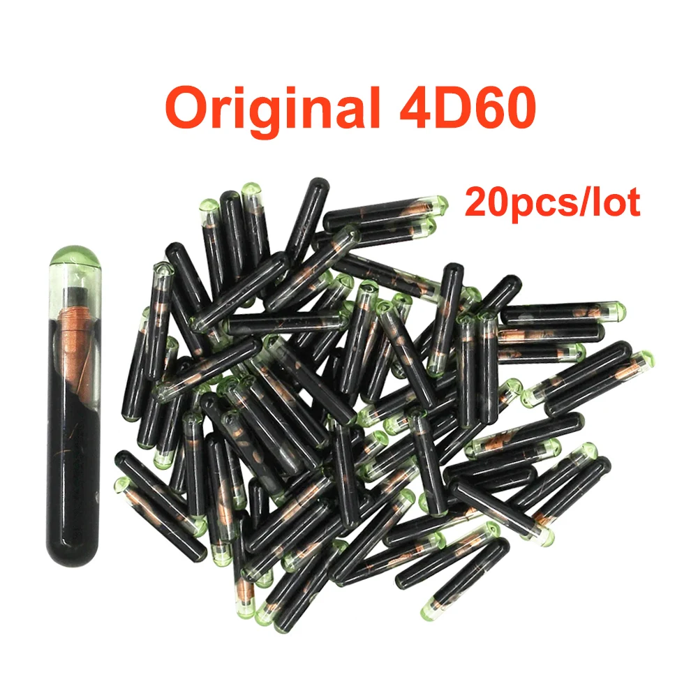 

20 Шт. Оригинальные 4D60 80-битные Стеклянные Чипы T32 Для Автомобильных Дистанционных Ключей, Транспондер ID60