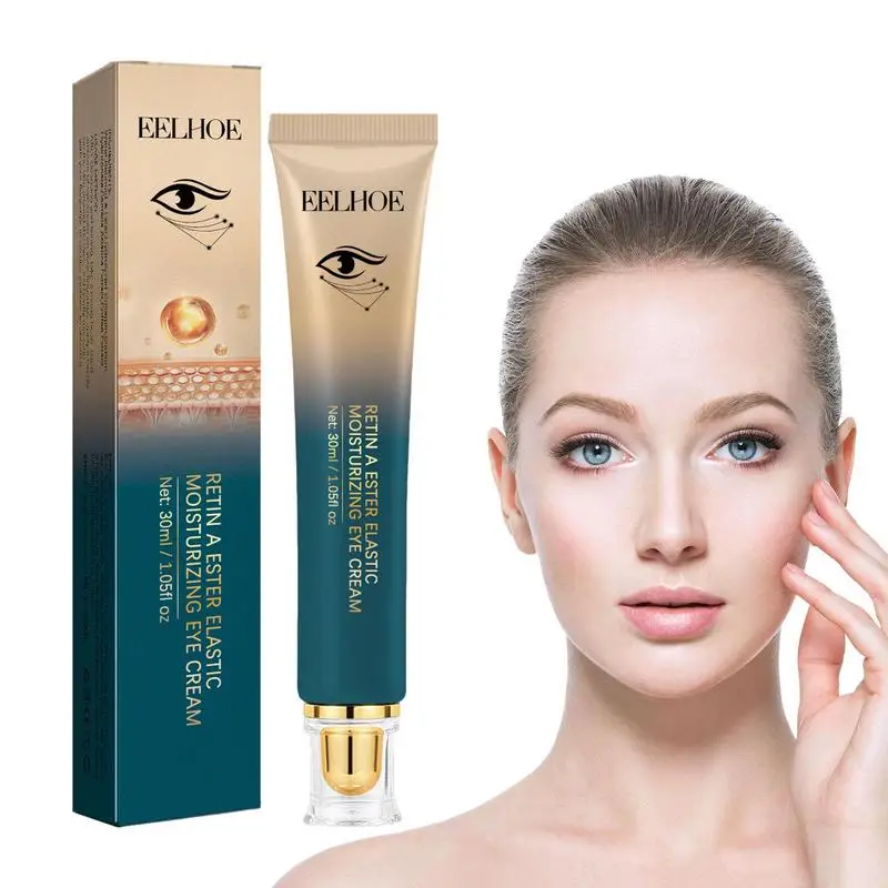 

30ml Retinol Eye Cream Anti Wrinkle Fade Dark Eye Circles Hyaluronic Acid Collagen Increase Elasticity Firming Sooth Eye Area