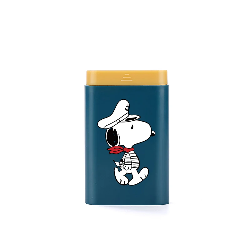 Портативная герметичная коробка для лекарств Snoopy дорожный аниме-дозатор чехол