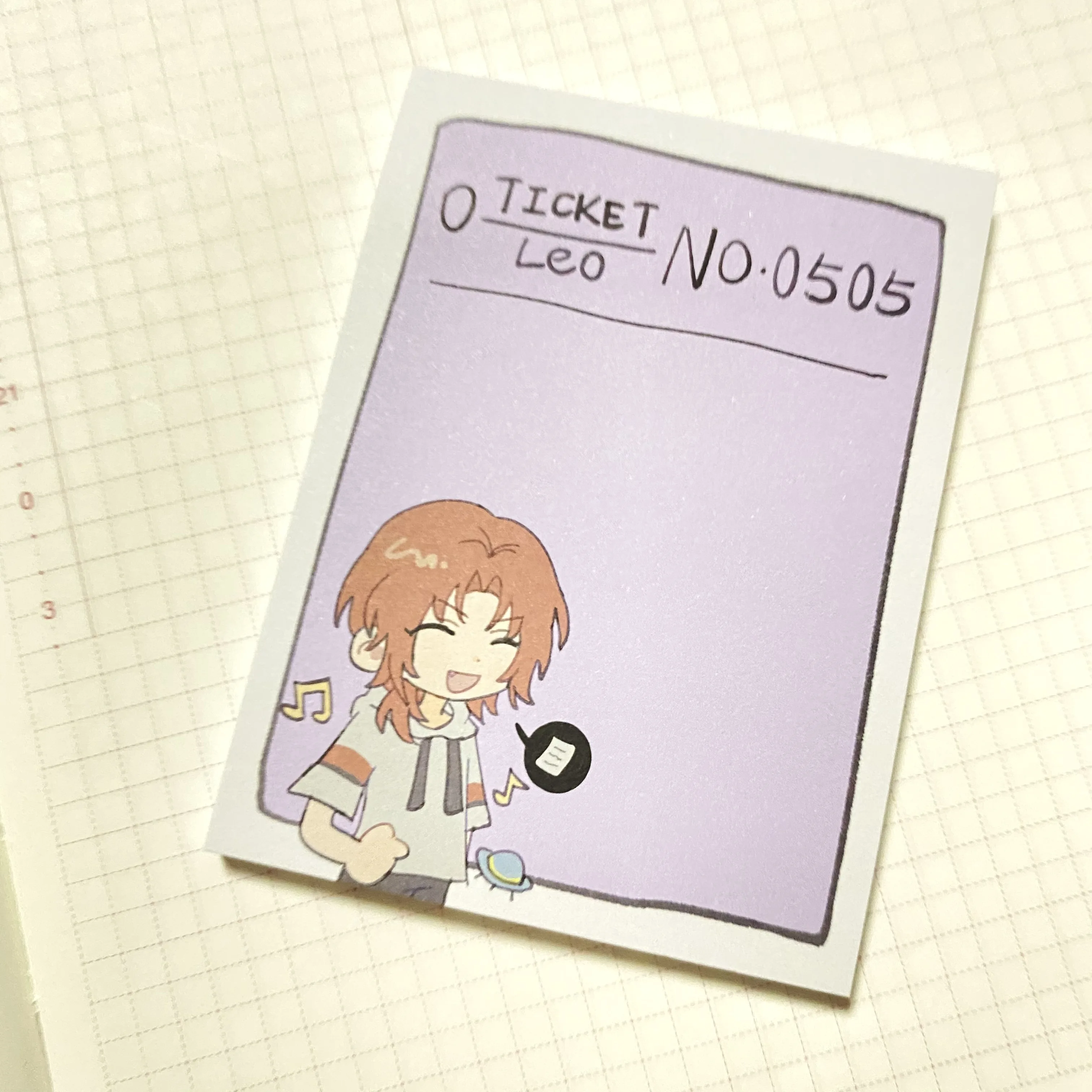 

Блокнот для косплея Sena Izumi Tsukinaga Leo Amagi Hiiro Sakuma Ray, блокнот для аниме-косплея, клейкие заметки, закладка для учеников, блокнот для заметок