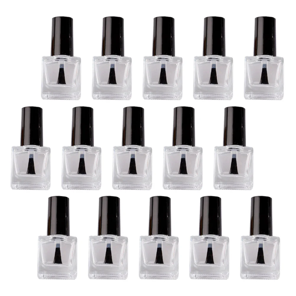 

Nail Polish Empty Container Refillable Brush Clear Storage Replacement Supplies Remover Reusable Sample Containers Oil