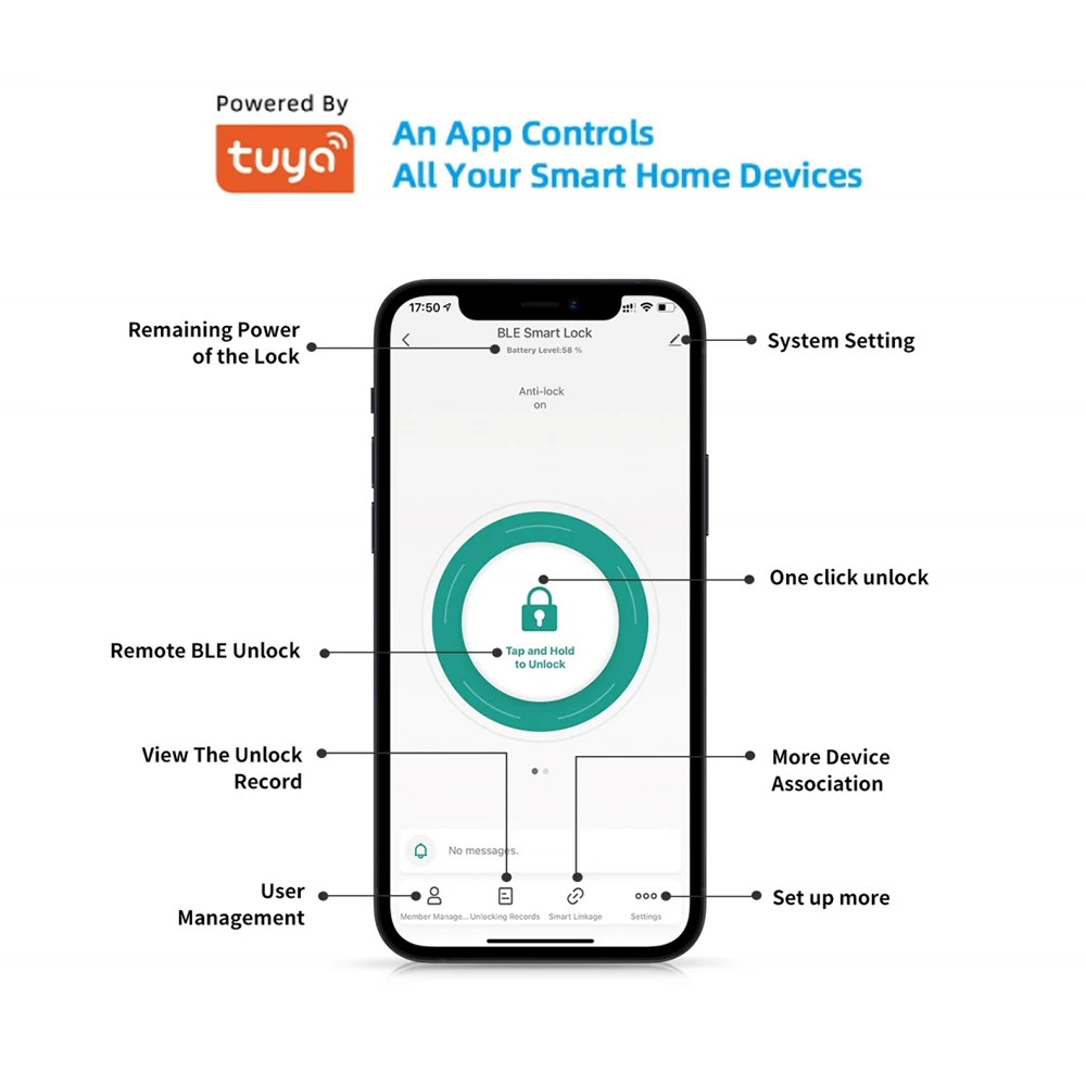 Смарт-ключ Intellithings TUYA BLE водонепроницаемый уличный Футляр для ключей с поддержкой