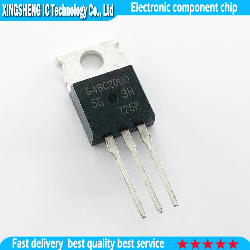 

5 шт./лот IRG4BC20UD G4BC20UD-220 с изолированным затвором (IGBT) 600V
