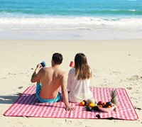 22m beach blanket picnic blanket picnic mat camping mat beach matmachine washable waterproof thicken portable lightweight