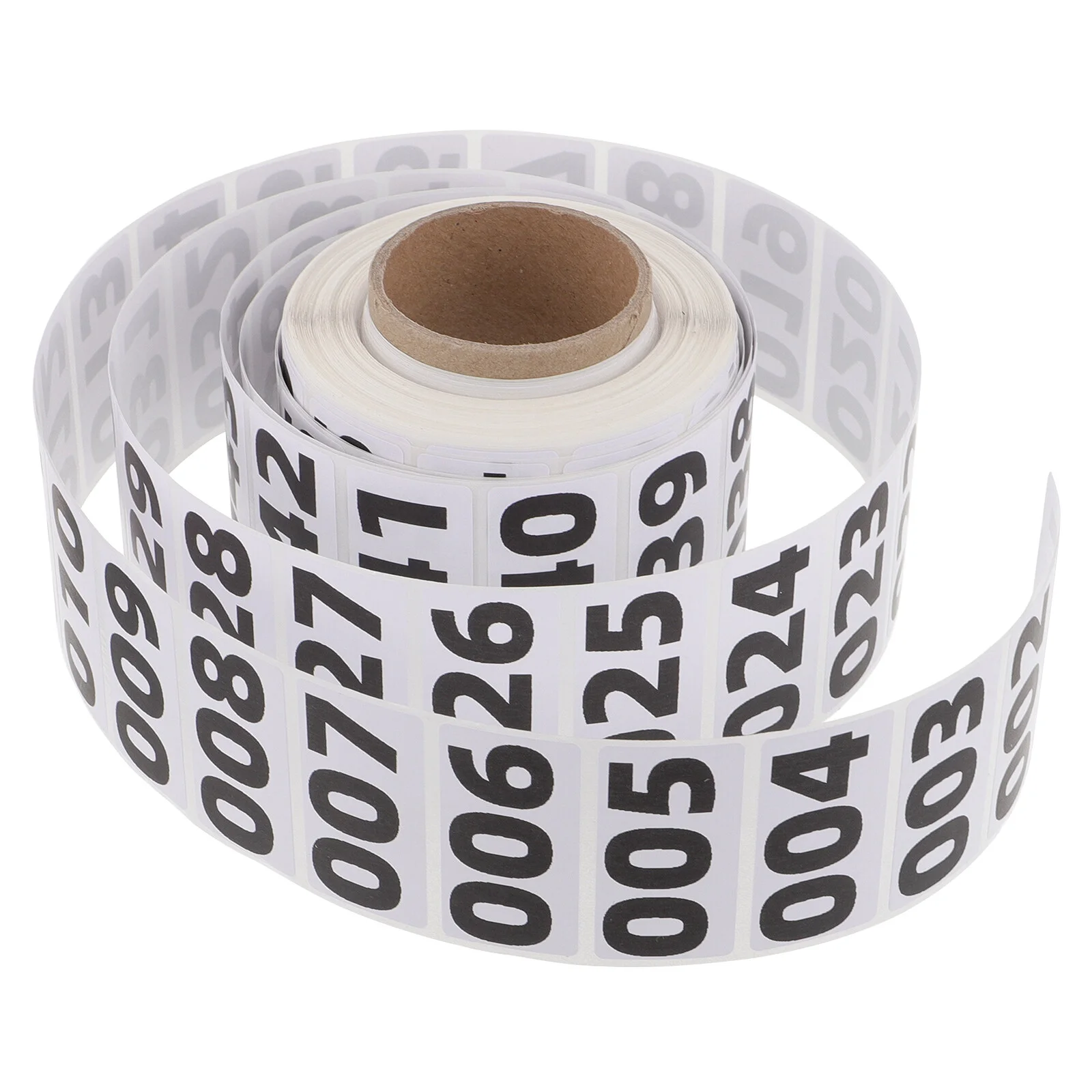 

1 Roll Practical Number Stickers Warehouse Label Sticker Simple Number Paster