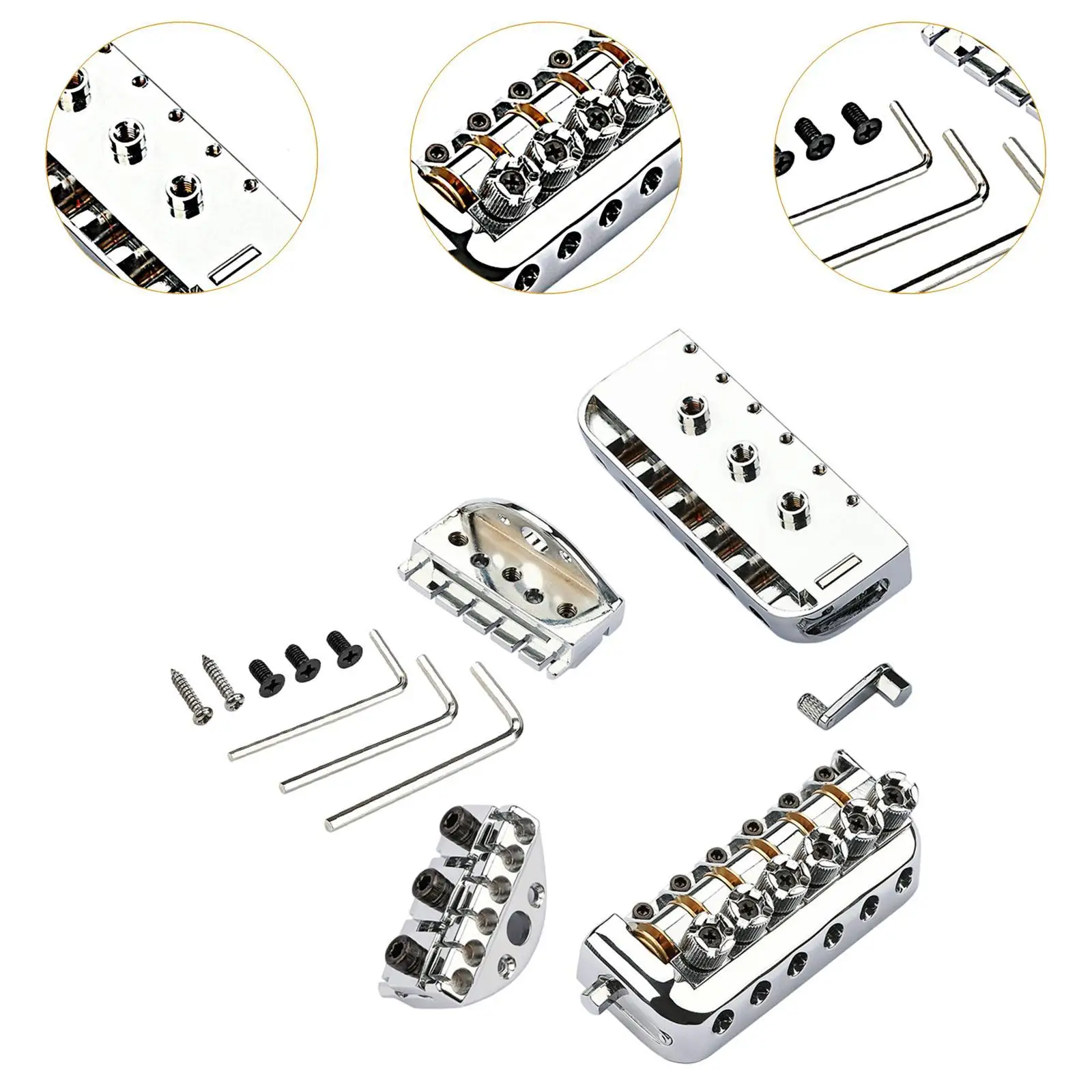 Бесголовый мостовой замок и струнный для музыкальных инструментов