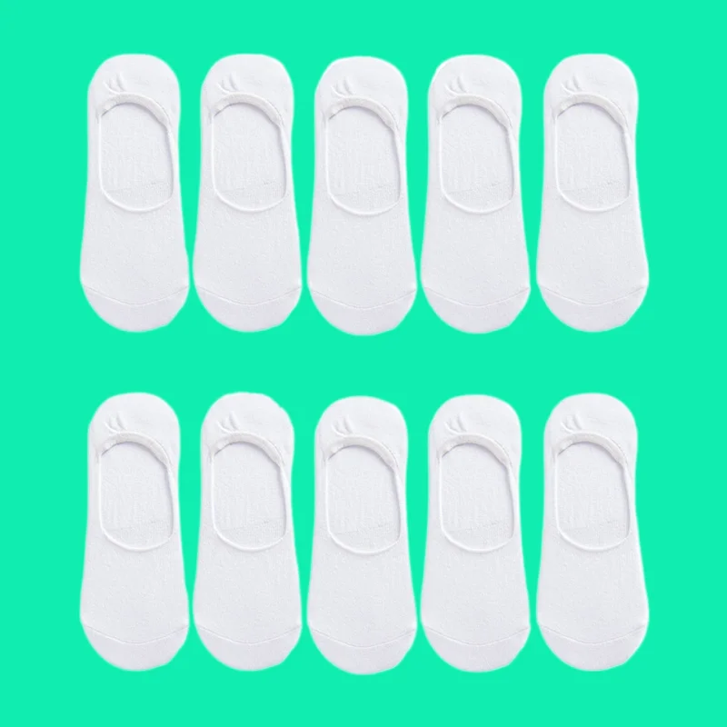 Носки-невидимки мужские тонкие 5/10/20 пар