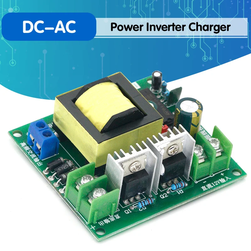 

DC-AC конвертер от 12 В до 110 В 200 в 220 В 280 В 150 Вт инверторный усилитель платы трансформатора