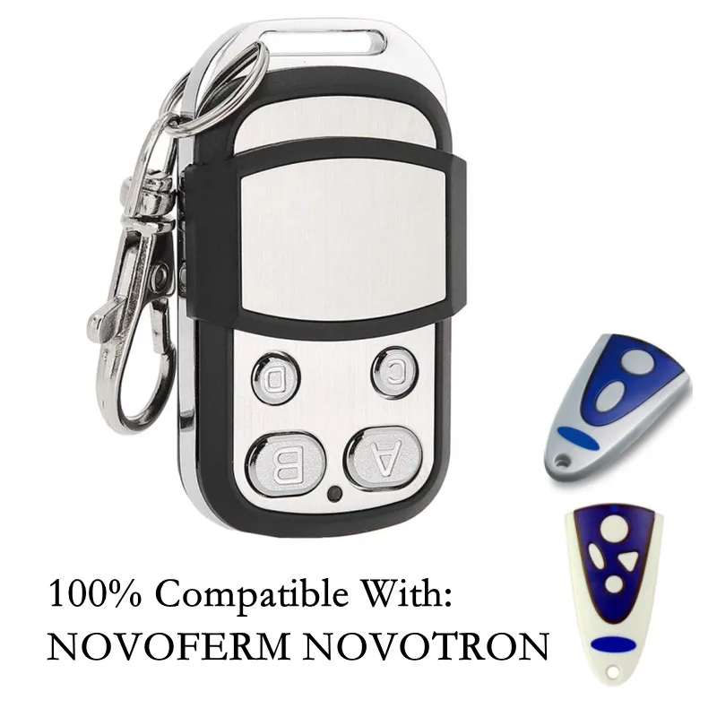 

NOVOFERM NOVOTRON 502 MAX43-2 504 MAX43-4 Garage Remote Control 433,92mhz Command Garage Rolling Code NOVOFERM Transmitter