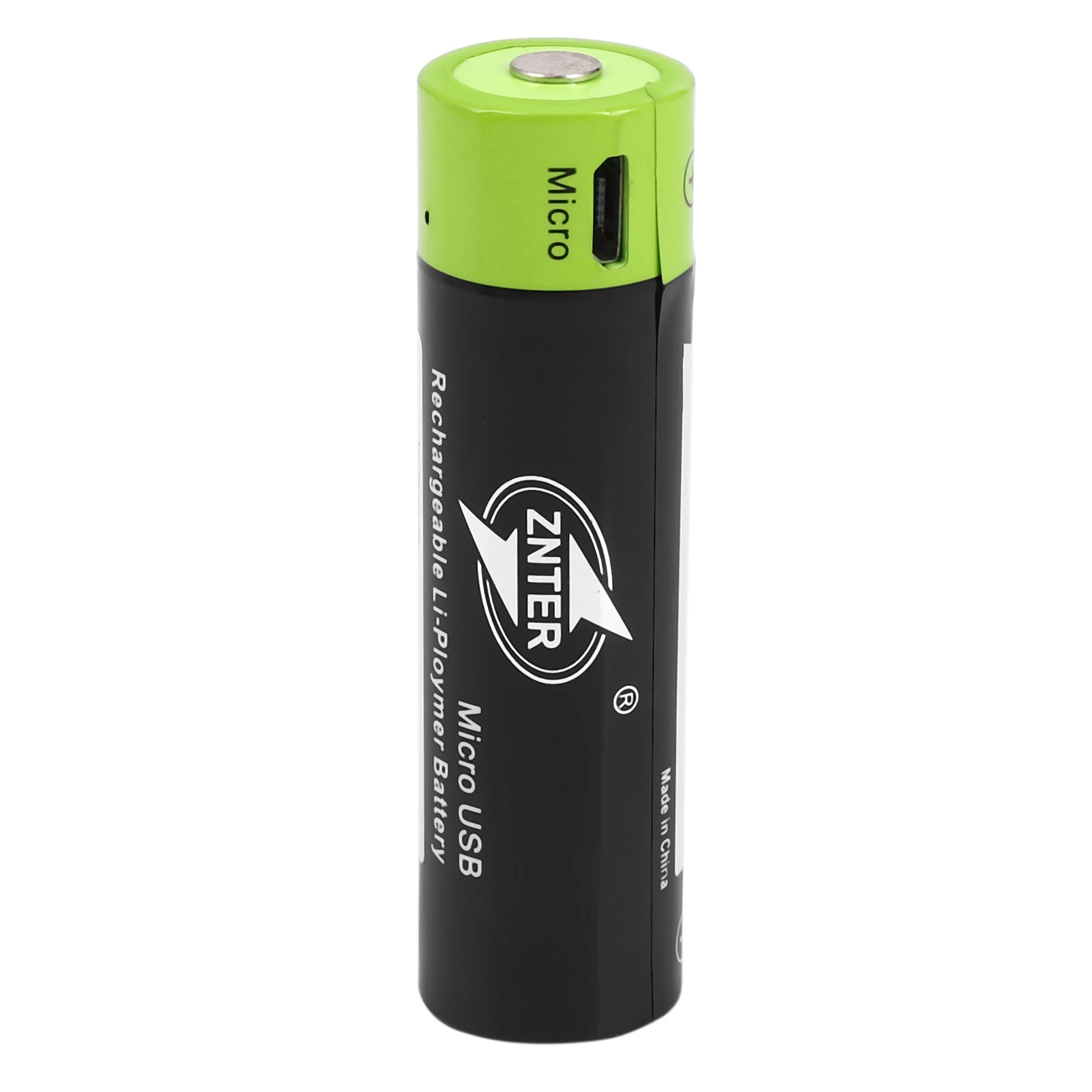 

ZNTER 1Pcs 18650 Rechargeable Battery 3.7 V 1500Mah Aa Usb Charging Lithium Battery Equipped With Micro-Usb Charge