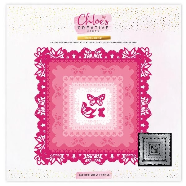 

Butterfly Rectangle Metal Cutting Die No Stamps For Diy Dies Scrapbooking Embossing Decoration Handmade Paper Card Craft Dies