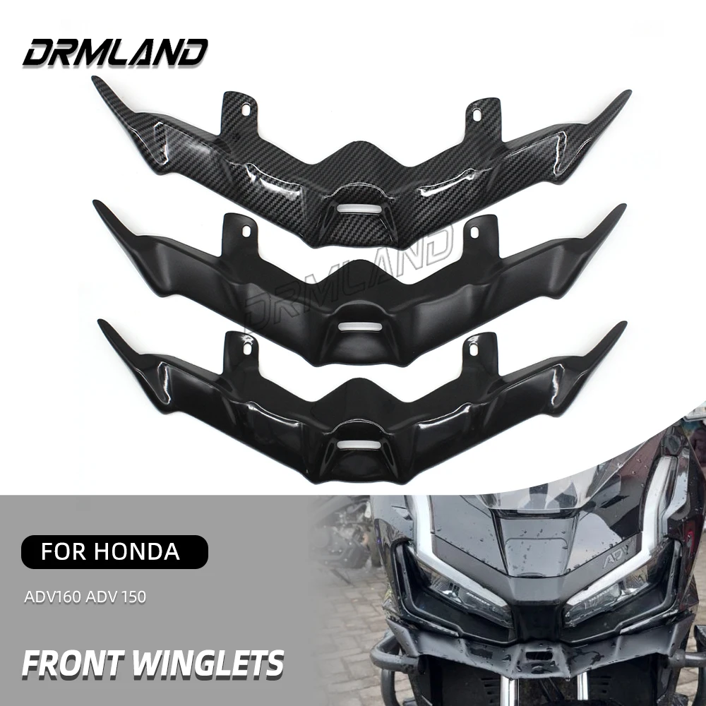 

For Honda ADV160 ADV150 ADV 150 160 Motocycle Accessories Front Winglets Wing Windshield Fairing Aerodynamic Cover Protection