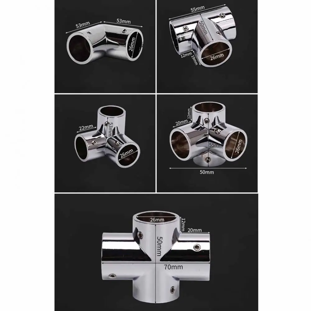 

Round Pipe Connector No Crack Connector Elbow Easy Installation Premium Three-way Pipe Connector Elbow Reusable