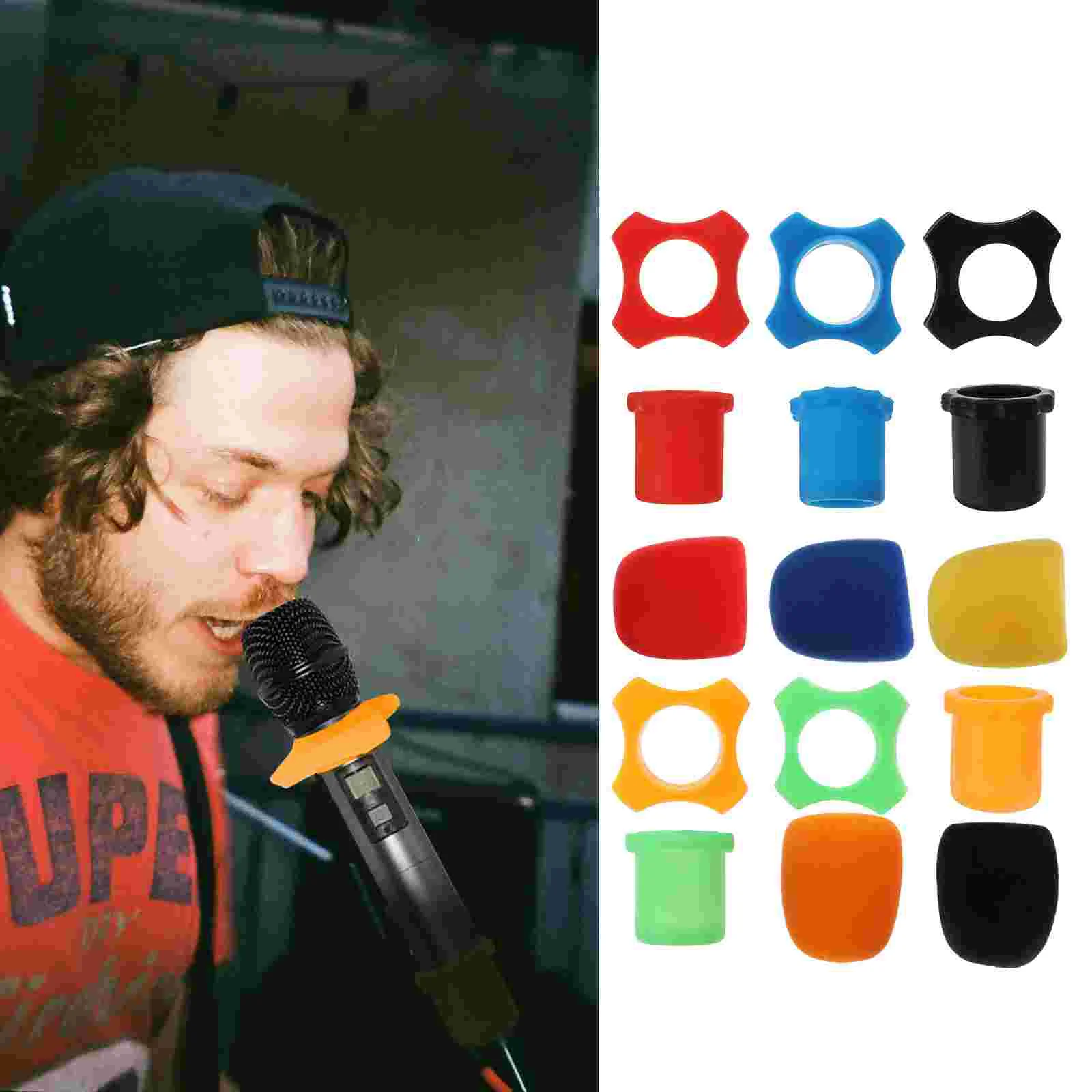 

15pcs Mic Windscreen Prime Premium Sleeve Windscreen for KTV