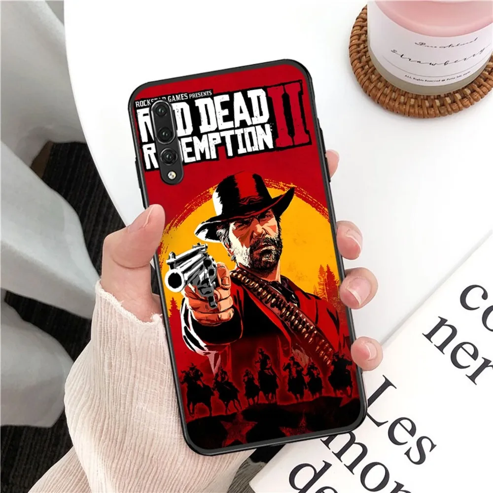 Red Dead R-Redemption RDR 2 Phone Case For Huawei P 8 9 10 20 30 40 50 Pro Lite Psmart Honor 70 Mate 20lite