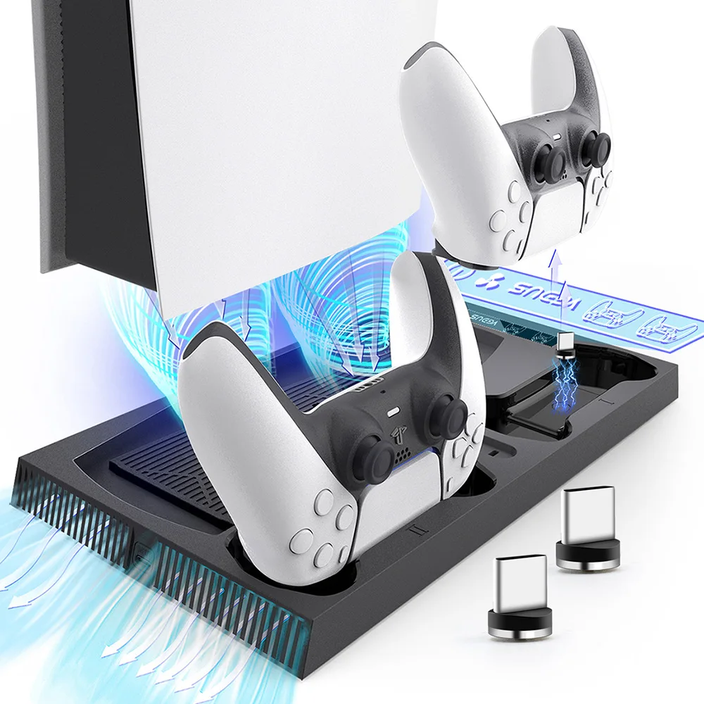 

PS5 Console Radiator Handle Dual Charging Base Charging Console Bracket