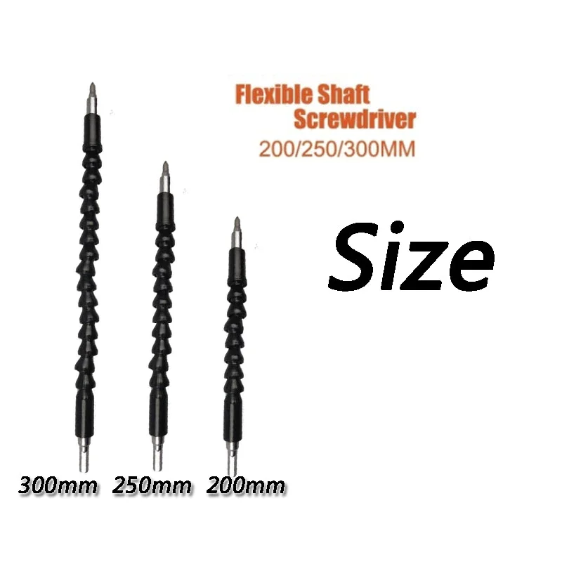 

Bit Multifunctional Universal Snake flexible Hose Cardan Shaft Connection Soft Extension Rod Link Electric Drill Screwdriver