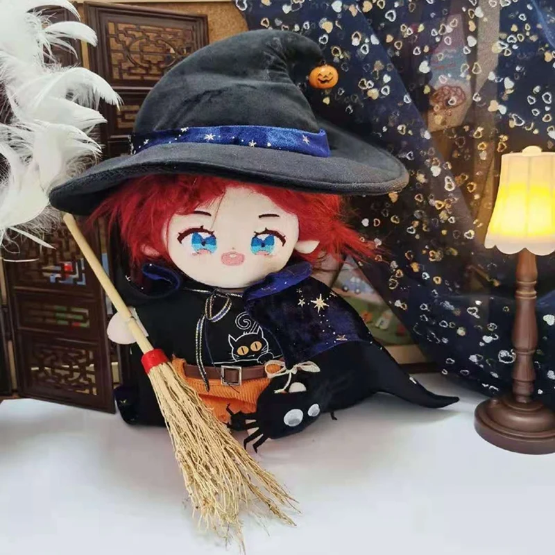 

Сделай Сам кукла использует маленькую ведьму черное волшебное платье на Хэллоуин костюм плюшевая 20 см Кукла Одежда Костюм Одежда подарок н...