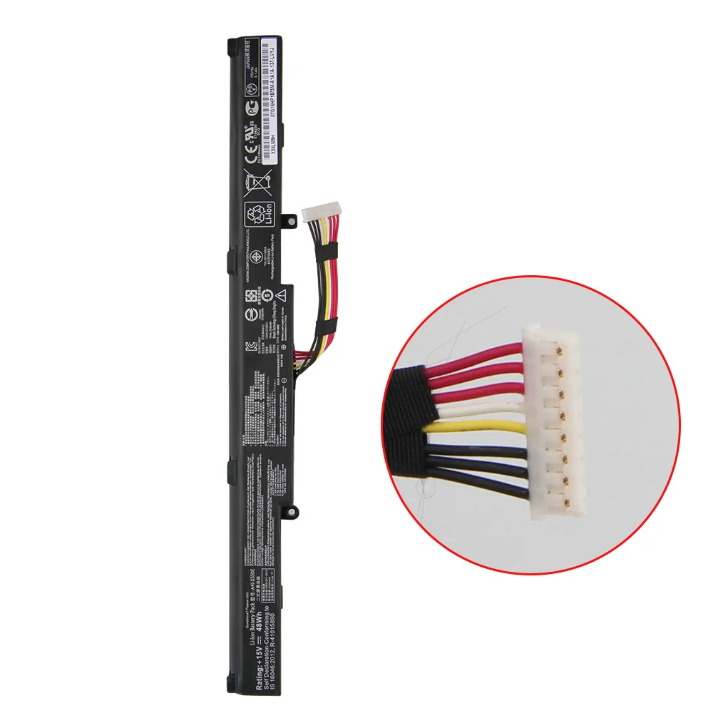 Original Replace Battery A41-X550E For ASUS A450J A450JF X450J X450JF K550E X751M X750J F751MJ K751L F751M X450E X550Z X550ZA