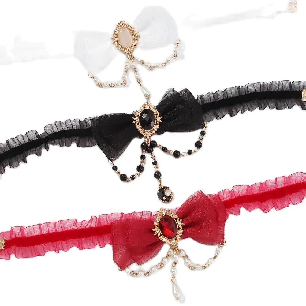 

Lace Vintage Star Love Necklace Women's Romantic Gift Necklace Party Punk Personality Jewelry