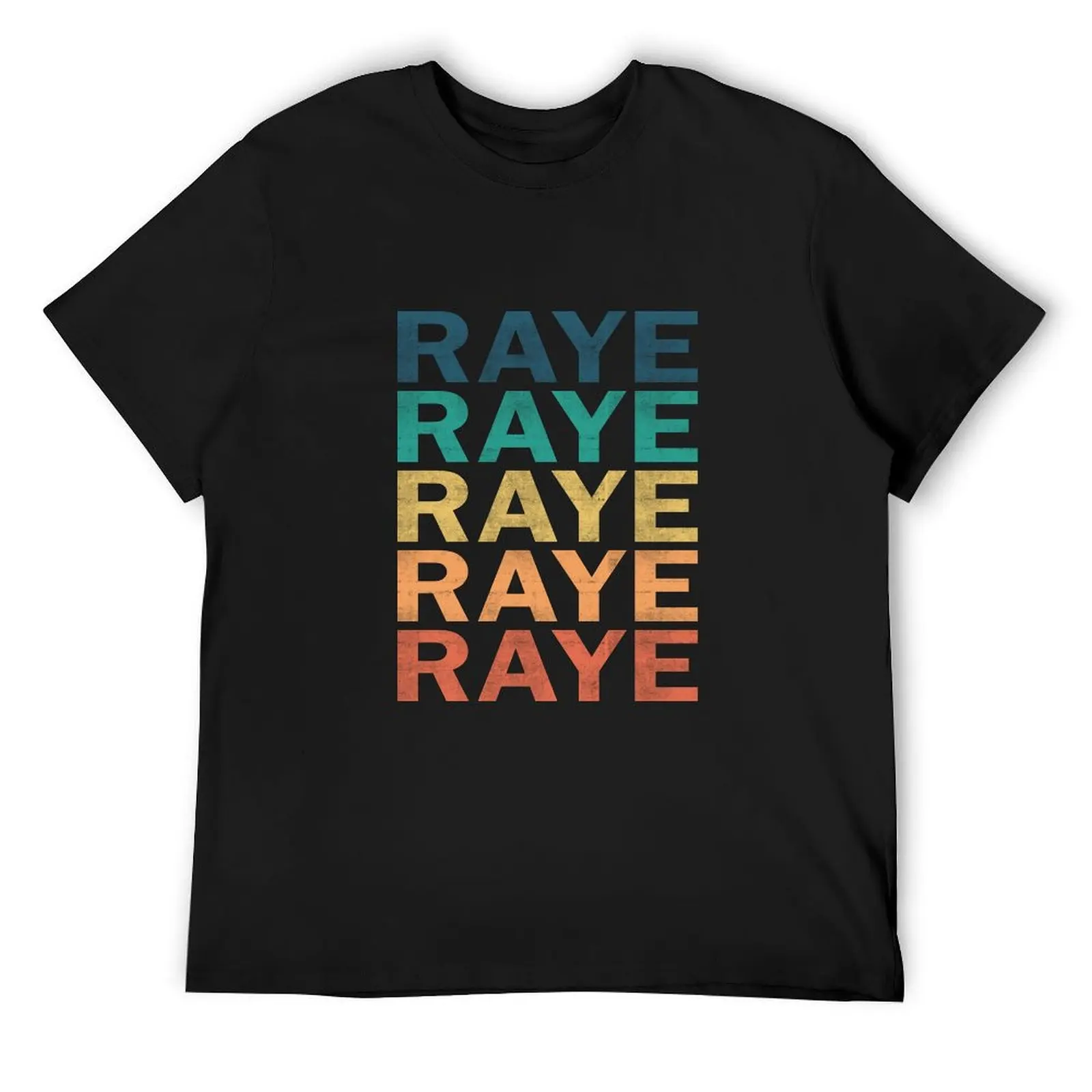 Футболка с именем Raye - Vintage Retro Name Gift Item мужская одежда рубашки графическим