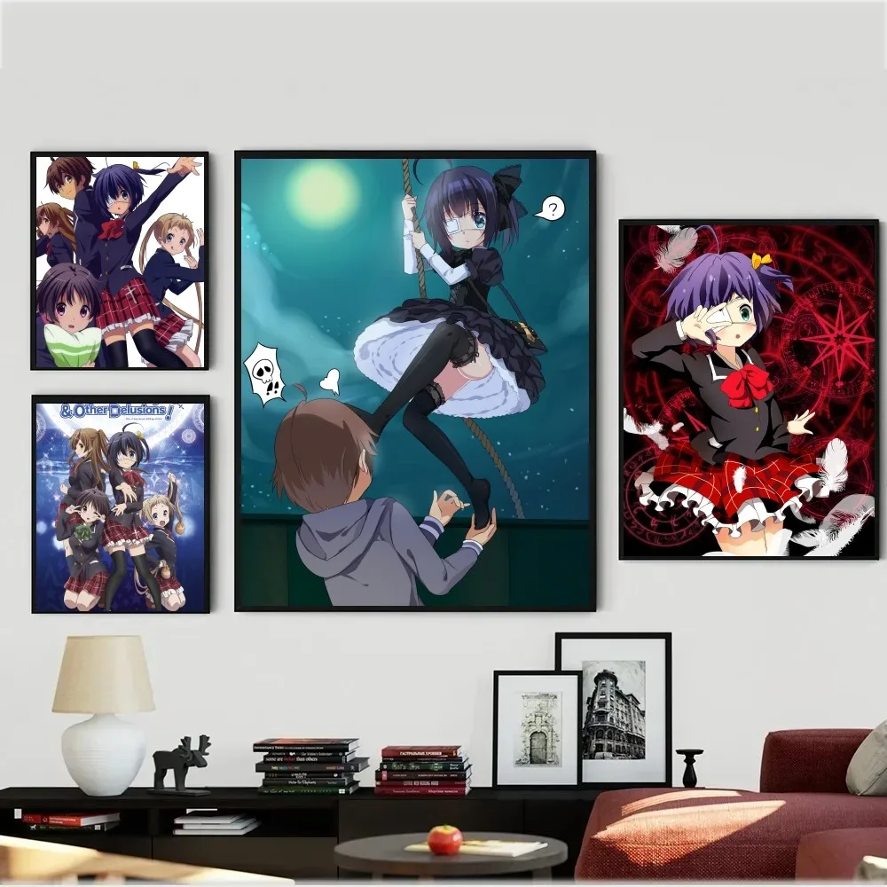 Плакат Chuunibyou Rikka Kumin искусство живопись обучение эстетическое большие размеры