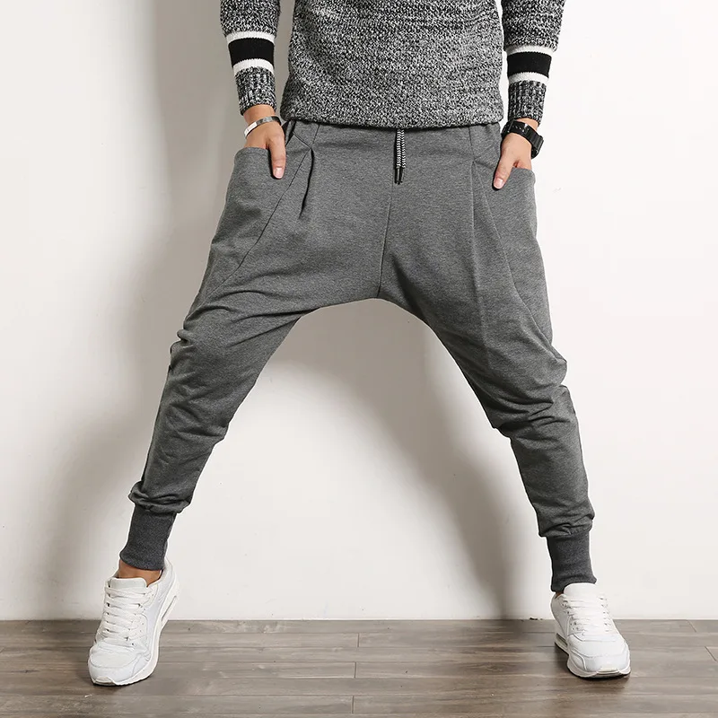 

Mens Wide Leg Pants Flying Squirrel Harem Pants Mens Trousers