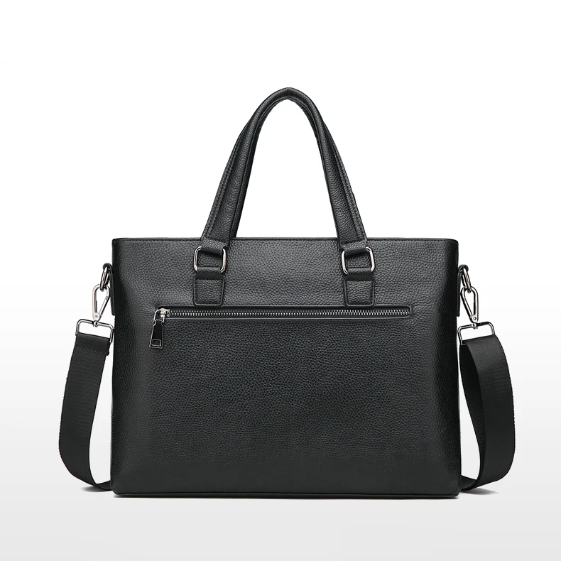 

Роскошные мягкие сумочки VC из натуральной кожи, высококачественные мужские деловые сумки, дизайнерский черный портфель, сумка для ноутбука...