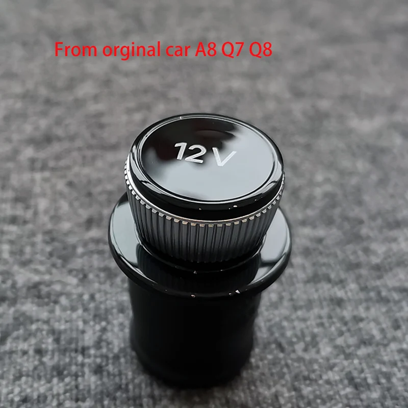 

Car Cigarette Lighter Cover Dust Socket Styling Chrome Plated Dummy Plug For Audi A3 A4 A5 A6 A8 Q2 Q3 Q5 Q7 R8 S3 S4 919 311 12