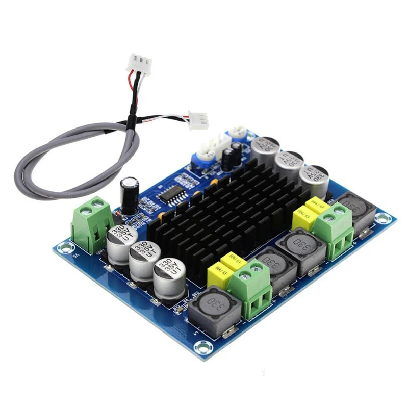 TPA3116D2 Dual-Channel Stereo High Power Digital Audio Amplifier Board 2X120W XH-M543 2 Pack