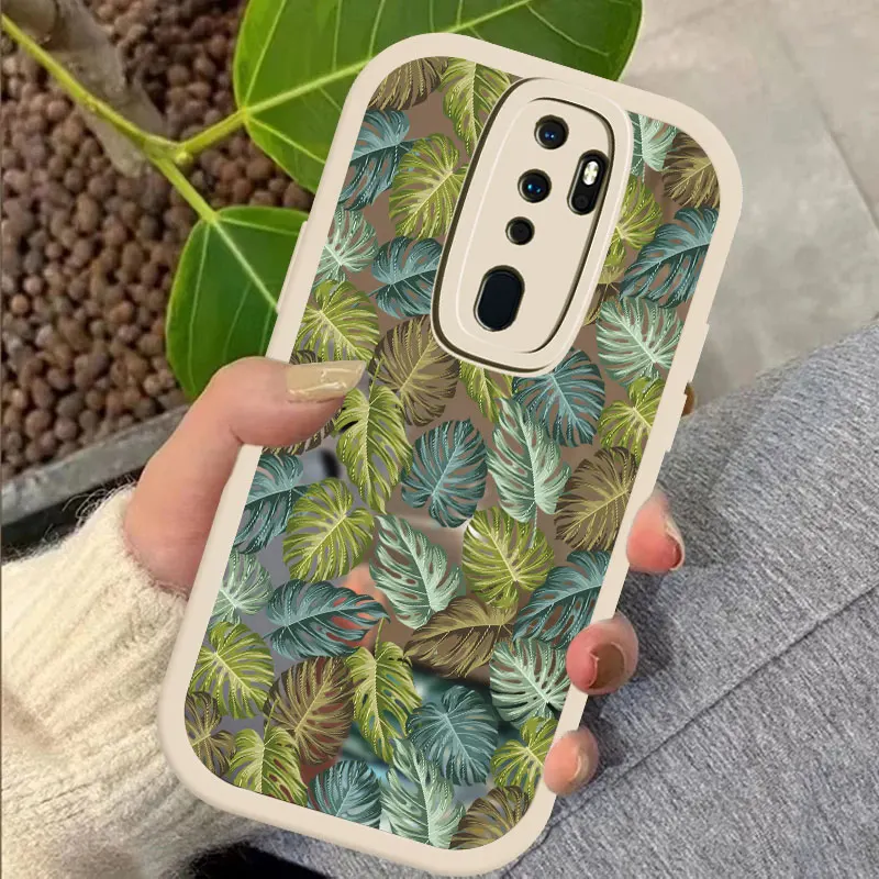 Милый силиконовый чехол для OPPO A31 A93 A95 A35 2021 зеркальный макияжа A33 A57 2022 A9 A9X A96