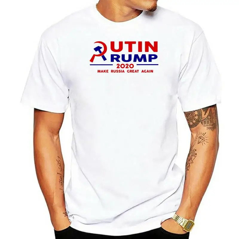 

Футболка с изображением Трампа, Путина, Трампа 2023, сделайте Россию великолепной снова, футболки с изображением защиты от президента, импеци...
