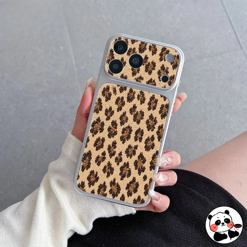 Фото Простой кожаный чехол с леопардовым принтом для Honor 600 500 400 300 Ultra 200 100 90 Smart 80 GT SE 70 Pro Lite 5G 4G, милый дизайн №4