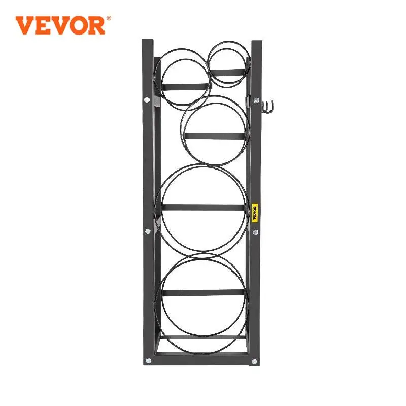 

VEVOR Refrigerant Tank Rack Cylinder with 30 Lbs 50 Lbs and Small Bottles Saving Space Holders for Gas Oxygen Nitrogen Storage