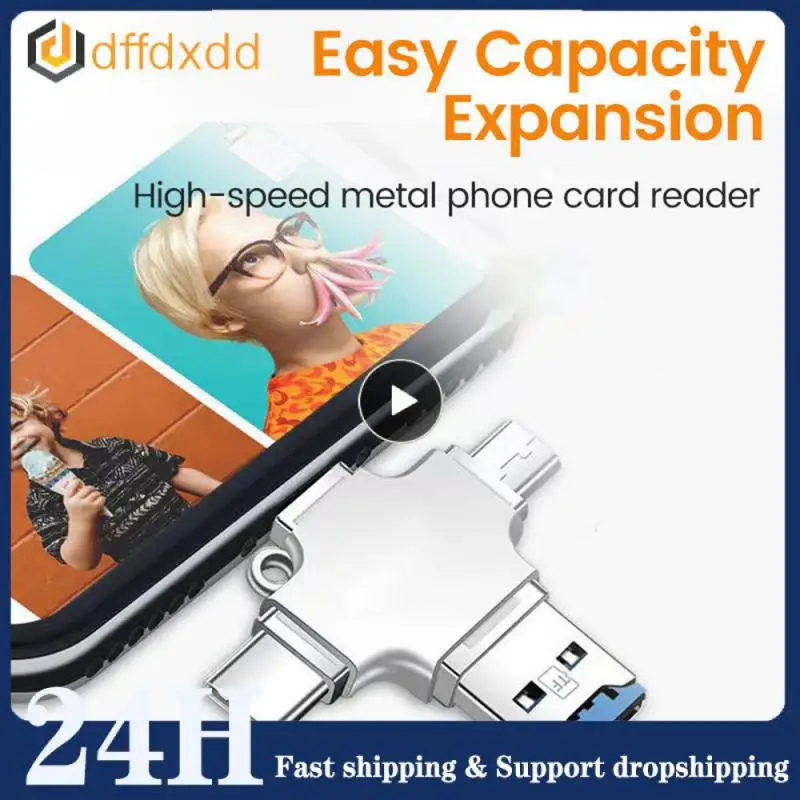 

Essential For Mobile Phone Photography Phone Adapter Accessories Mini And Compact Memory Card Reader Easy Backup Without An App