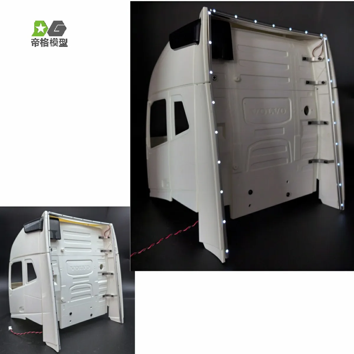 Светодиодный side светильник XL 750 4x2 для Tamiya 1/14 Радиоуправляемый трактор грузовик