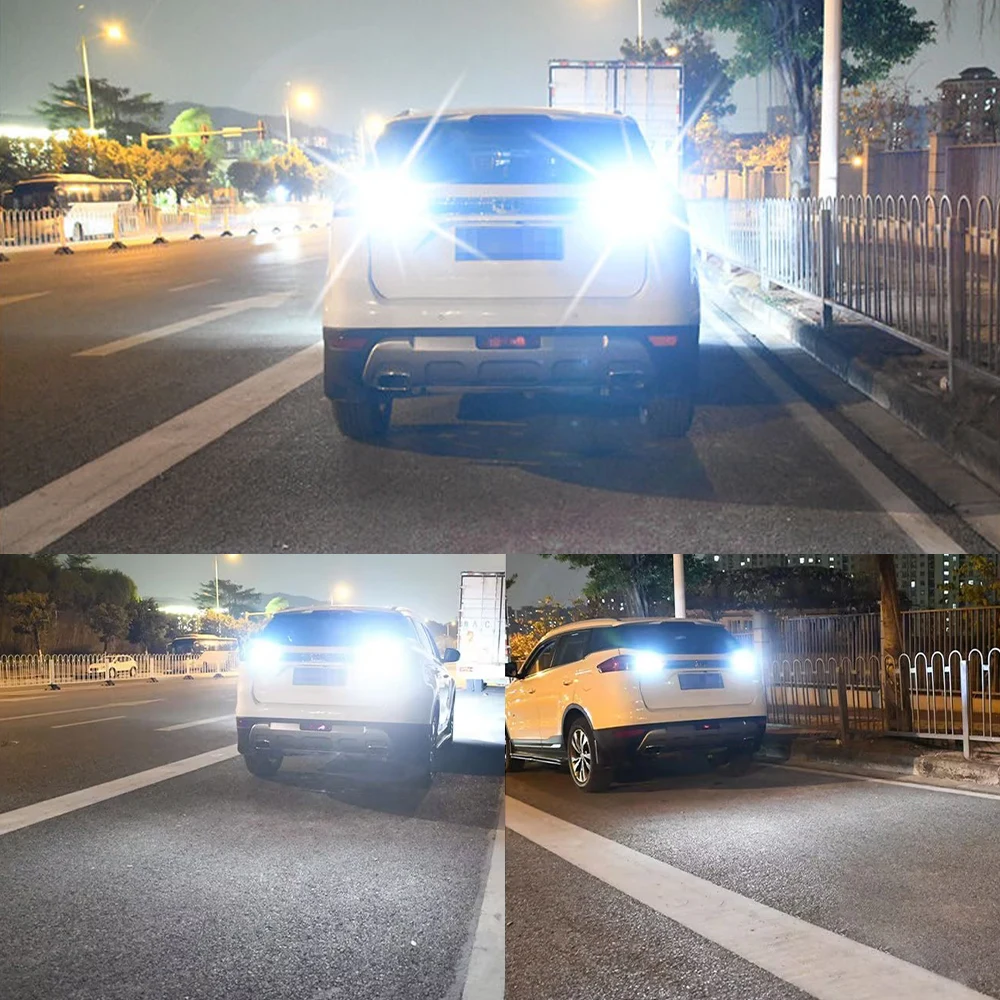 7443 7440 W21/5W 1156 P21W W16W Светодиодный резервный фонарь заднего хода Canbus для HONDA Civic 1997 1998