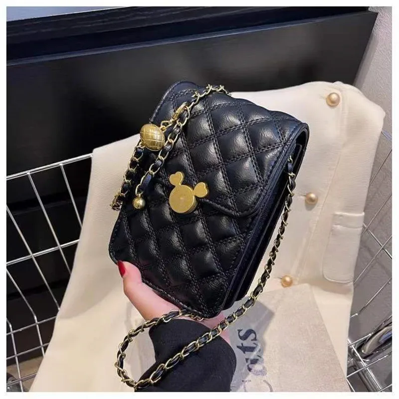 

Crocodile bag 2022 new female bag niche rhombic chain messenger bag for mobile phone