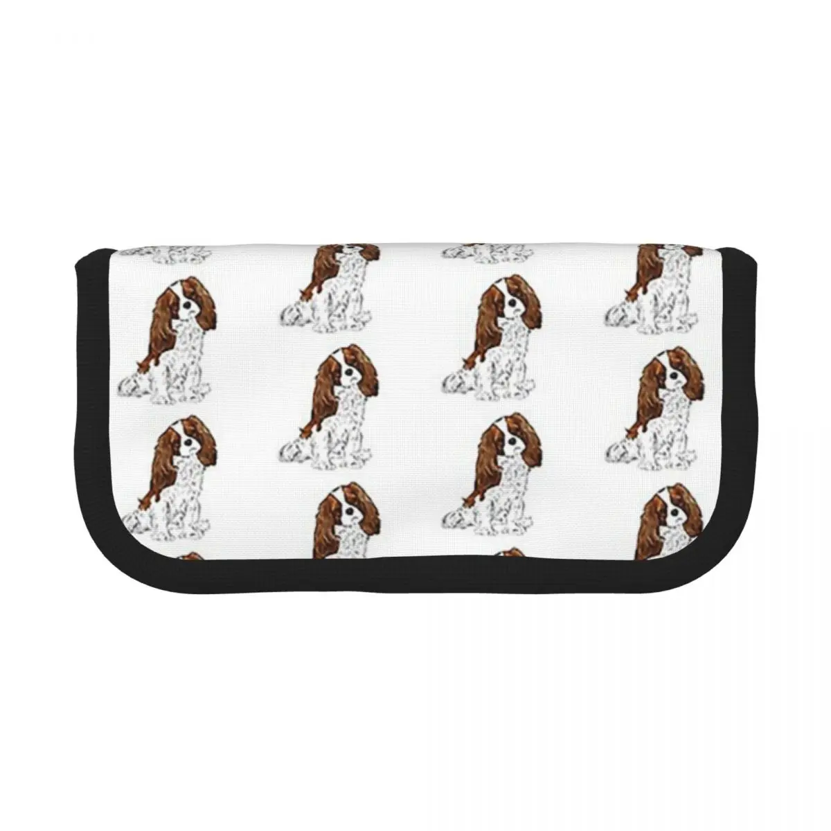 Фото Пеналы для карандашей Cavalier King Charles Spaniel - Blenheim, школьные пеналы, сумки для карандашей, пеналы большой вместимости, сумки для хранения канцелярских принадлежностей №1