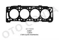 

Код магазина: 42173009 для прокладки крышки цилиндра (мм) PARTNER P206 BERLINGO XSARA SCUDO DW8 / DW8 / DW8B