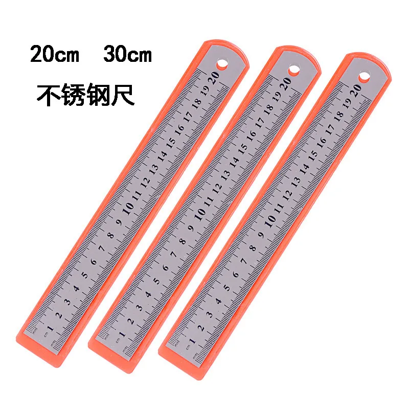 

Office Supplies Stainless Steel Ruler 20cm30cm Ruler Ruler Thickness 0.5mm