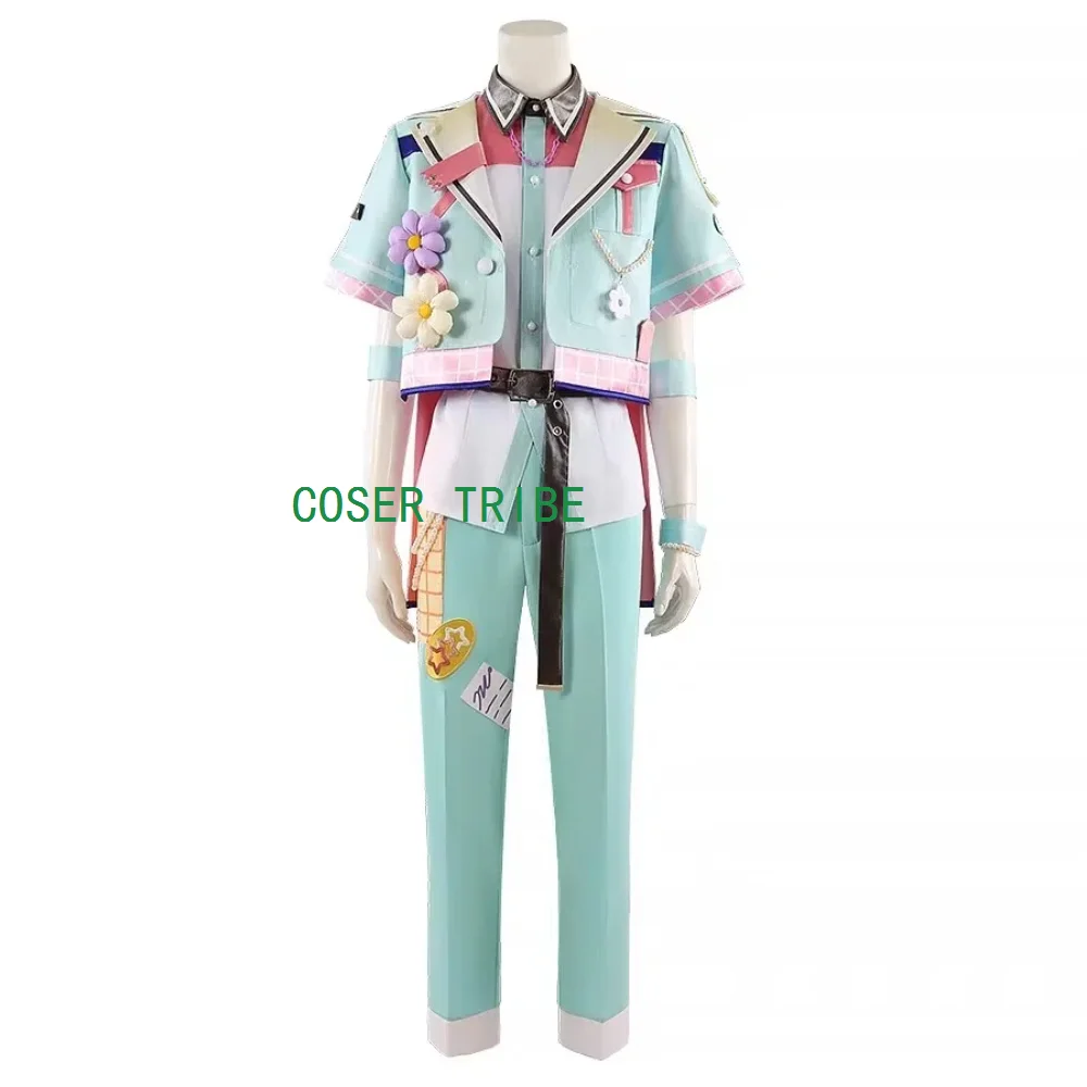 Ensemble Stars Happy Charm Akehoshi Subaru/Harukawa Sora/Sazanami Jun Game Suit Cosplay Costume Halloween Party Outfit
