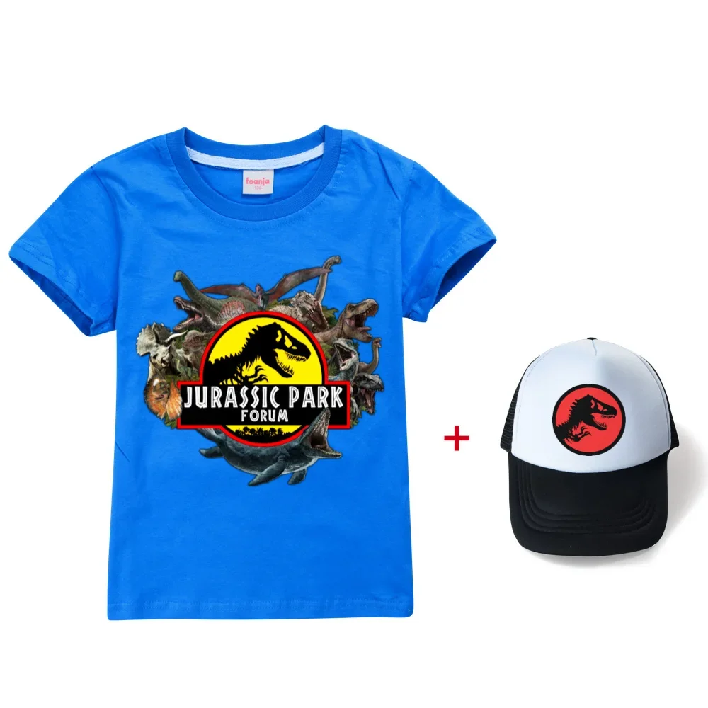 Лидер продаж 2024 футболка на день рождения с мультяшным изображением Юрского