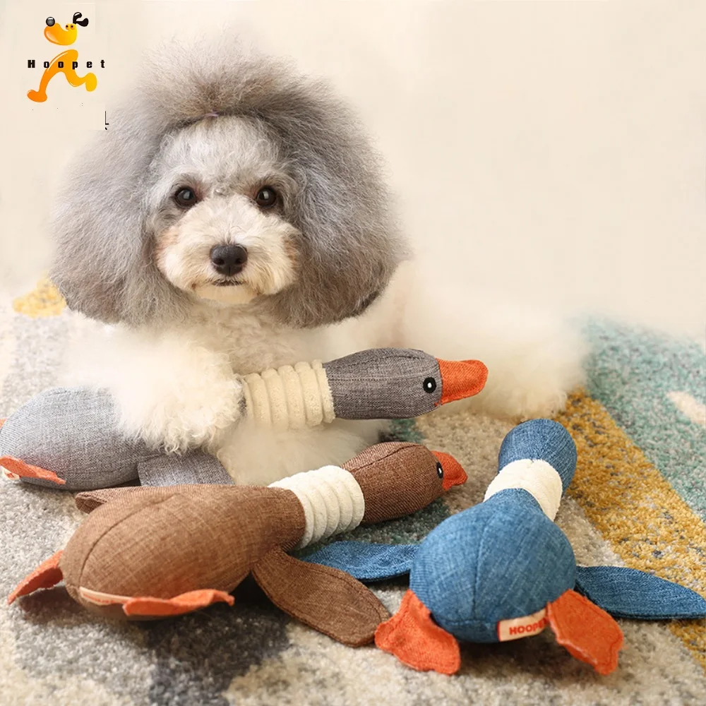 

Dog Squeak Toys Wild Goose Sounds Toy Cleaning Teeth Puppy Dogs Chew Supplies Training 30cm Household Pet Dog Toys accessories