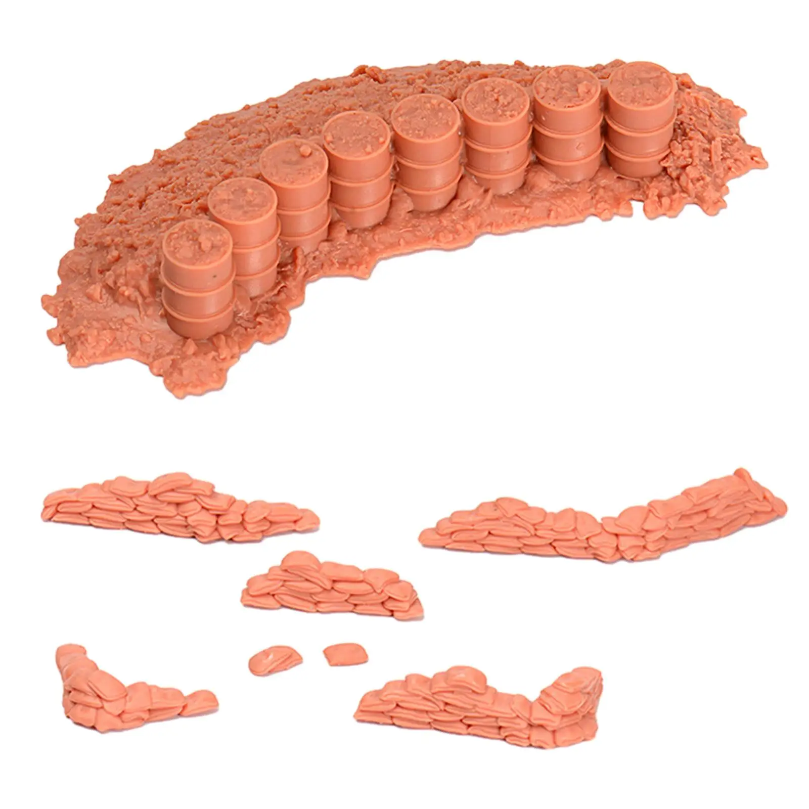 1:72 Наборы для сборки моделей диорамы реалистичные украшения из материалов