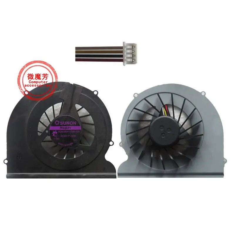 Новый кулер для охлаждения процессора ноутбука, вентилятор для LENOVO Y580 Y580M Y580A Y580N, кулер для охлаждения процессора KSB0805HC BJ66