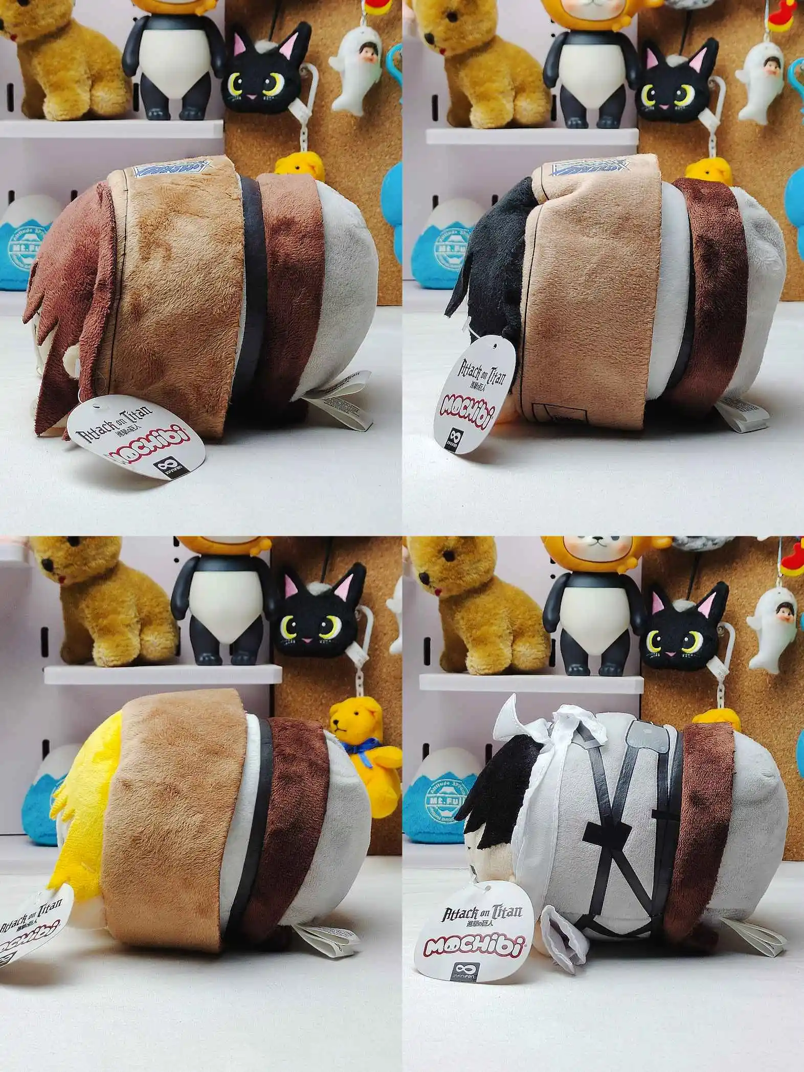 Атака на Титанов плюшевая Саша Браус Микаса Аккерман Арлин Леви