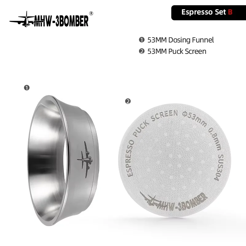 

Набор дозирующих воронок MHW-3BOMBER 51/53/54/58 мм