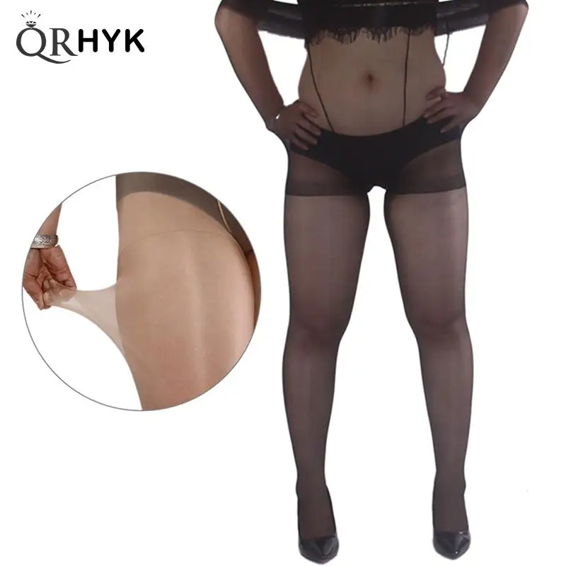 Женские колготки очень большого размера классические шелковые чулки винтажные